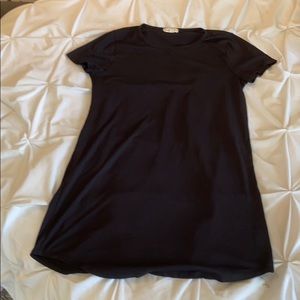 Black t shirt dress